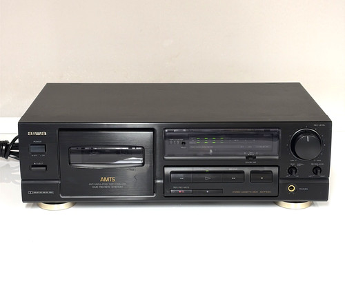 Aiwa f450 stereo cassette - aiwa, ad-f450