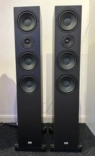 Heco Aurora 700 Satin Black Floorstanding Speakers *Ex Demo* DECO