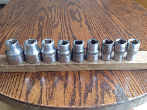 Elora chrome sockets 8 - elora, 1-1/8"