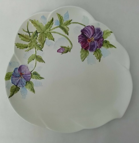 Purple viola flowers - viola,