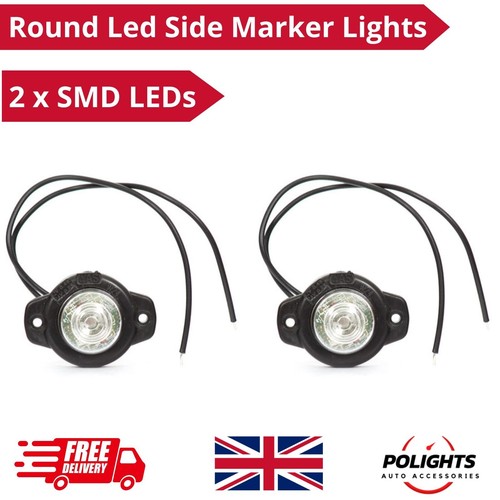 Smd small white - smd, round