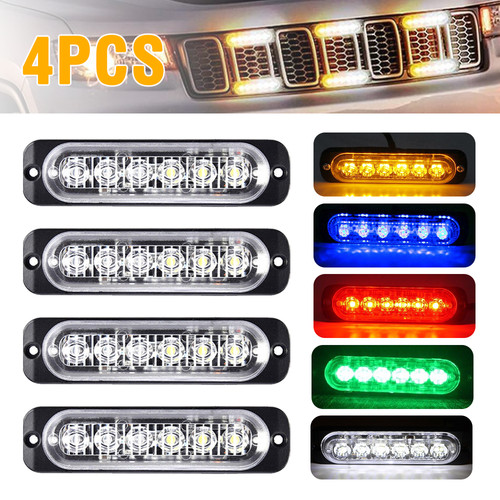 Car light amber - 6, led