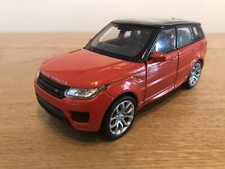 ( WELLY ) Range Rover Sport SUV Diecast Model Scale 1/38