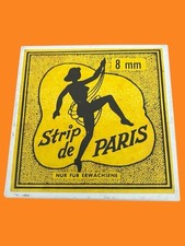 Vintage 8mm Film Strip de Paris Striptease Glamour Exotic German 1960s Rare 200’