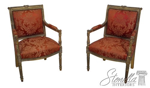 61017 pair french louis xv - 61017:,