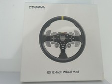 Moza ES/ESX Steering Wheel genuine 12 inch wheel mod in box with accessories
