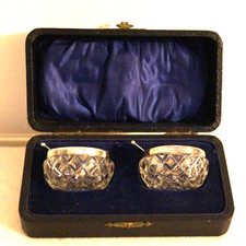 Antique pair of sterling