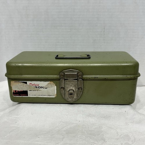 Vtg james ind green metal - ind,