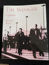 A Poem By Richard Burns,The Manager  First Edition With The Author’s Signature