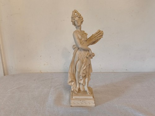 Vintage alabaster sculpture - alabaster,