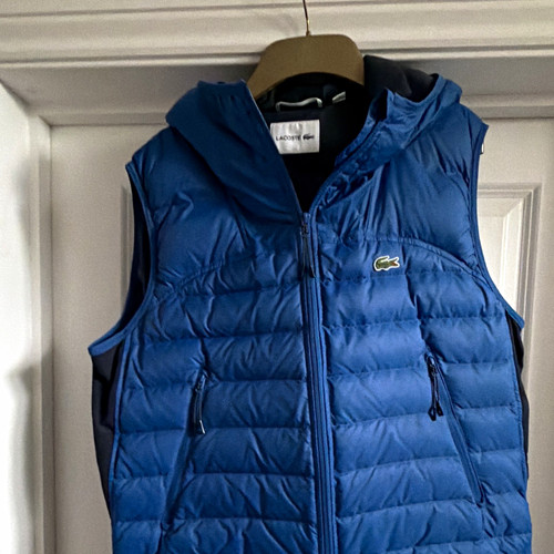 Lacoste men blue hooded - lacoste,