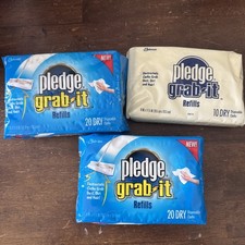 Vtg Pledge Grab It Refills 50