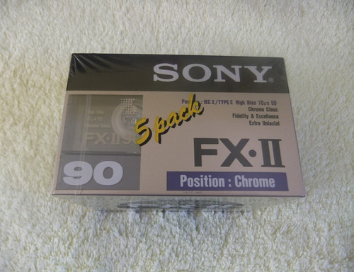 Sony ii 90 minute - x, fx