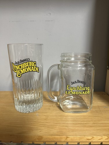 Lynchburg lemonade glass and - lemonade,
