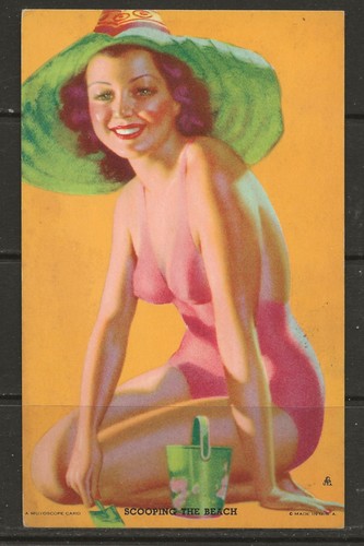 Mutoscope card scooping on - mutoscope,