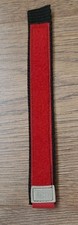 20mm TREKKA SPORTS NYLON RED FABRIC ADJUSTABLE WATCH STRAP, SMART WATCH, NOS