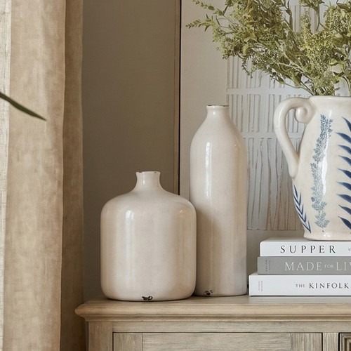 Tall ceramic floor - ceramic, vase