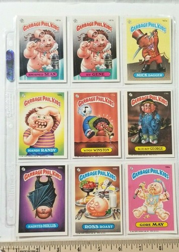 Nine gpk cards clean os4 - gpk,