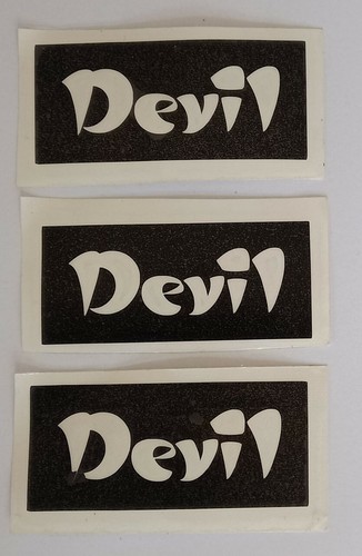Devil word stencils for - word,