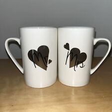 2 Mugs, Mr & Mrs, Gift Wishes.
