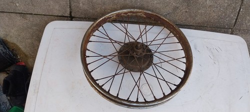Bsa bantam front wheel - d3,