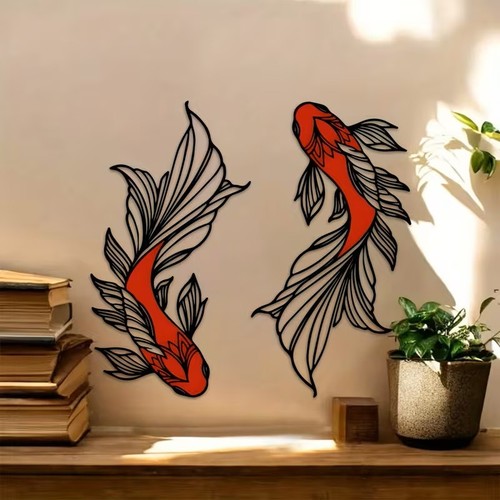 Pair koi carp oriental fish - carp,