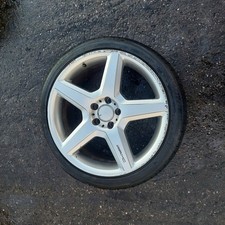 Mercedes Alloy wheel & tyre