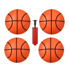 Small Inflatable Basketball Toy Made of PVC Plastic for Toddlers Play