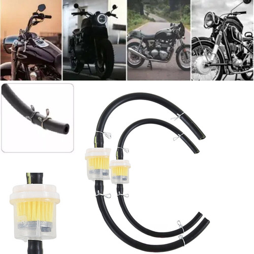5mm inline fuel filter - 2x,