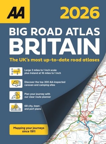 Big road atlas britain 2026 - aa,
