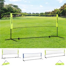 Portable Badminton Net for Tennis, Pickleball, Volleyball, Badminton