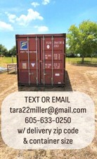 SHIPPING CONTAINERS 🚨 READ