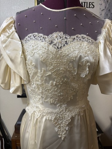 Vintage wedding dress - wedding,