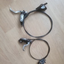 SHIMANO XT  BR-M775 BL-M775 disc brakes pair set  new pads serviced ready to fit