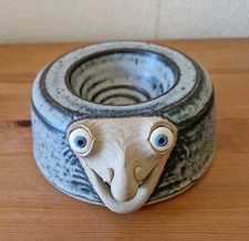 Muggins Pottery England "Blue Eyes" Ashtray. August 1995