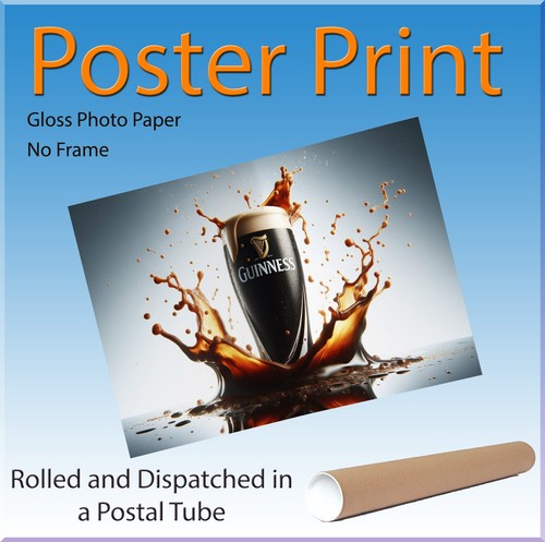Guinness overflowing glass - guinness,
