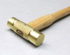 Brass Hammer Head Solid Brass Mallet 2" Jewelry Metalsmith Crafts Tool 100 Gram