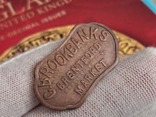 British trade market token - british,