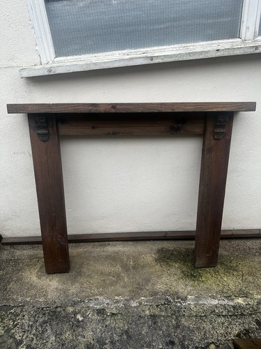 Wooden fire surround - wooden,