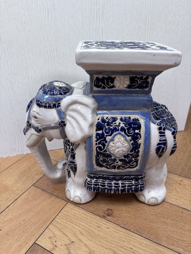 Vintage blue white asian - vintage,