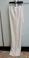 La Perla Silk Petit Macrame ivory white SILK Trousers