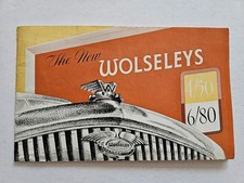 WOLSELEY 4/50 6/80 SALES