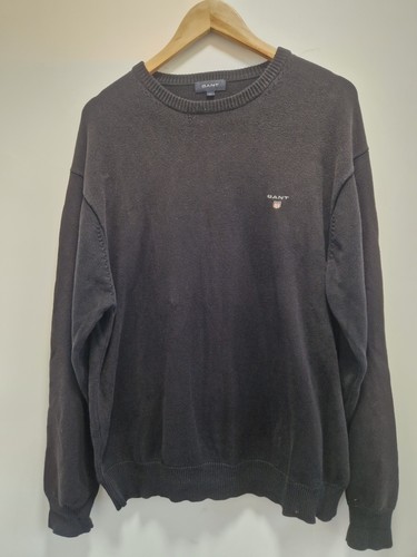 Gant black 100 - black, crew