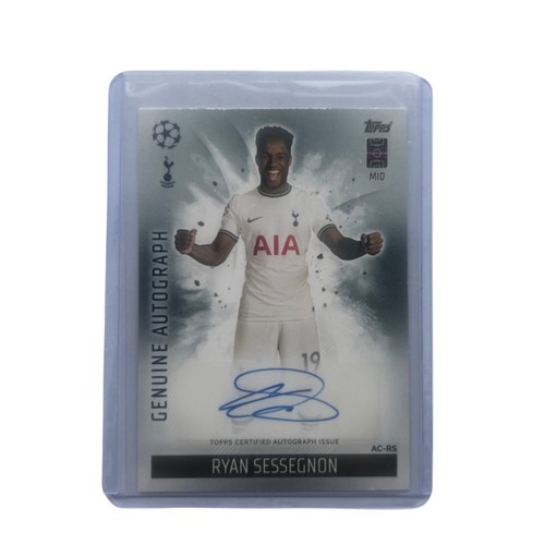 Topps genuine autograph - genuine, match
