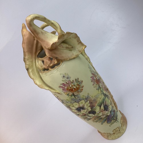 Rudolstadt works vase - 12”,