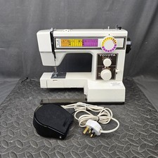 Toyota 8002 EC1 Series Electric Sewing Machine YC-190 Foot Pedal Vintage Working