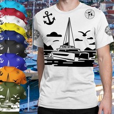 Yacht Club Boat T-shirt /
