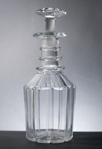 Georgian glass decanter 27kg - glass, 1.27kg