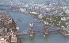 Vintage London Aerial View