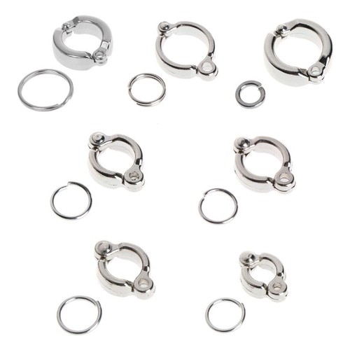 Parrot leg rings metal foot - rings,